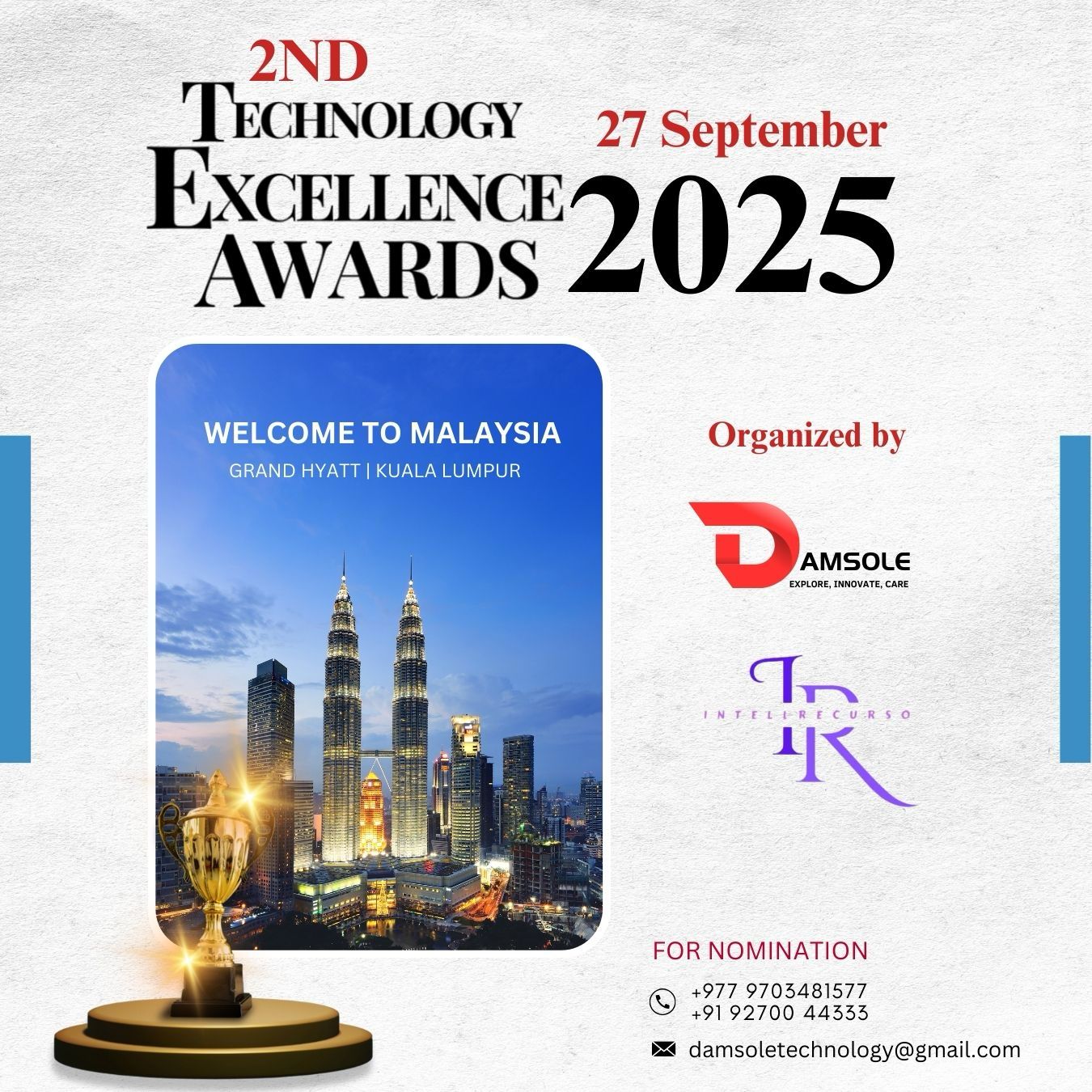 TECHNOLOGY EXCELLENCE AWARD TECHNOLOGY EXCELLENCE AWARD